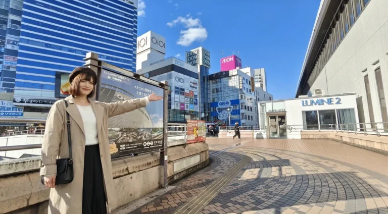 大宮駅西口デッキ